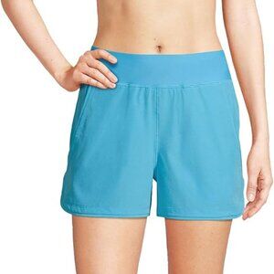 NWT Lands' End Womens Comfort Waist 3in Swim Shorts With Panty Sizes 2-16 H519